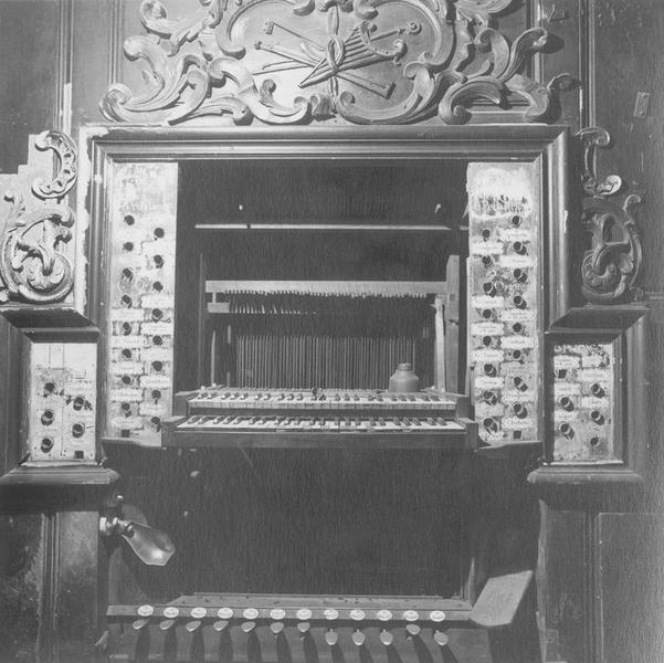 orgue de tribune, détail