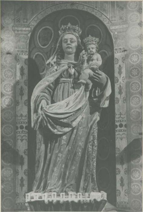 Statue : Vierge à l'Enfant