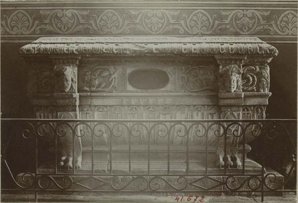monument funéraire de Pierre Sauvage, seigneur d'Armajan et de Lamothe - © Ministère de la Culture (France), Médiathèque du patrimoine et de la photographie, diffusion RMN-GP