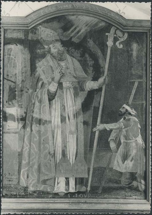 tableau : Saint Loup - © Ministère de la Culture (France), Médiathèque du patrimoine et de la photographie, diffusion GrandPalaisRmn Photo