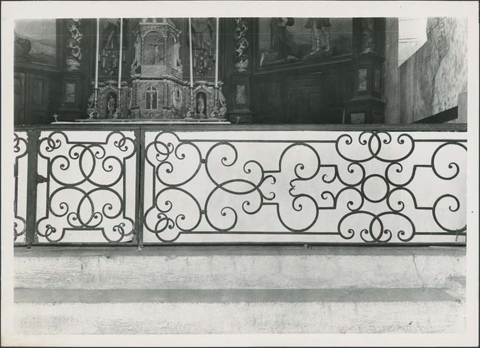 clôture du choeur et clôture de la chapelle Saint-Loup - © Ministère de la Culture (France), Médiathèque du patrimoine et de la photographie, diffusion GrandPalaisRmn Photo