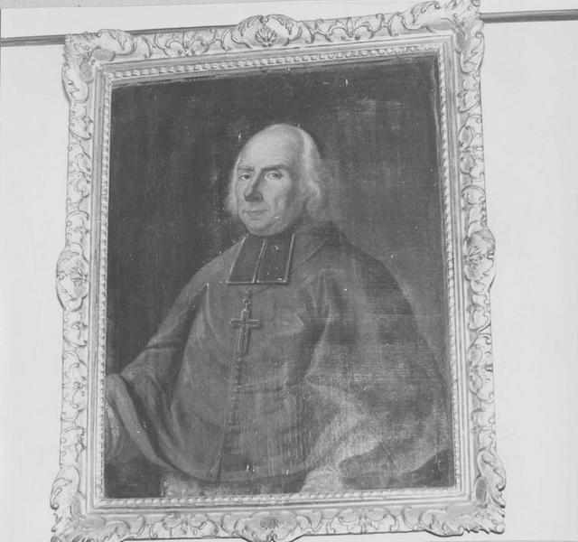 tableau, cadre : portrait d'évêque, vue générale - © Ministère de la Culture (France), Médiathèque du patrimoine et de la photographie (objets mobiliers), tous droits réservés