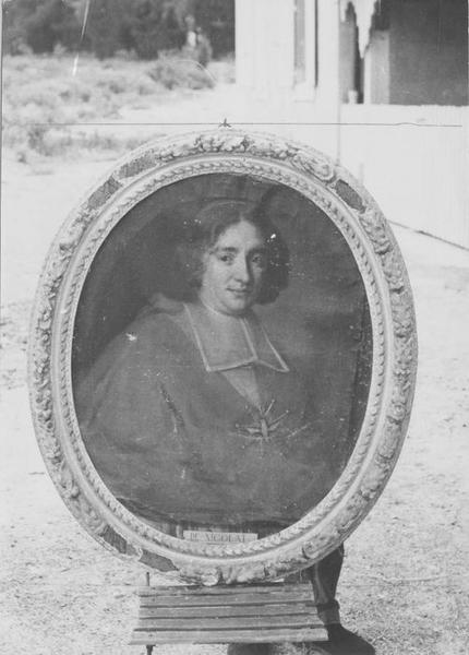 tableau, cadre : portrait du cardinal Pierre V de Bonzi, vue générale - © Ministère de la Culture (France), Médiathèque du patrimoine et de la photographie (objets mobiliers), tous droits réservés