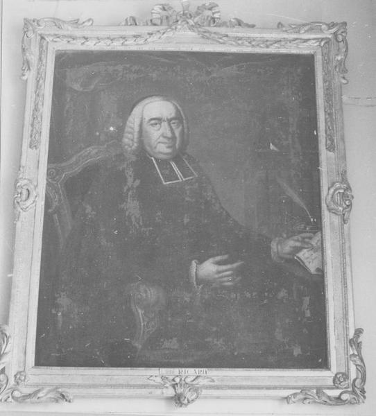 tableau : portrait d'abbé, vue générale - © Ministère de la Culture (France), Médiathèque du patrimoine et de la photographie (objets mobiliers), tous droits réservés