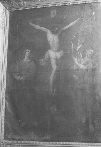 tableau : la Crucifixion, vue générale