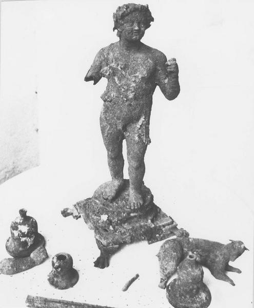 statue (statuette) : Hermès Criophore, vue générale - © Ministère de la Culture (France), Médiathèque du patrimoine et de la photographie (objets mobiliers), tous droits réservés