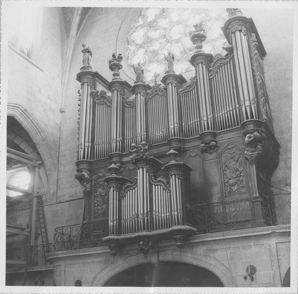 orgue de tribune : buffet d'orgue, vue générale