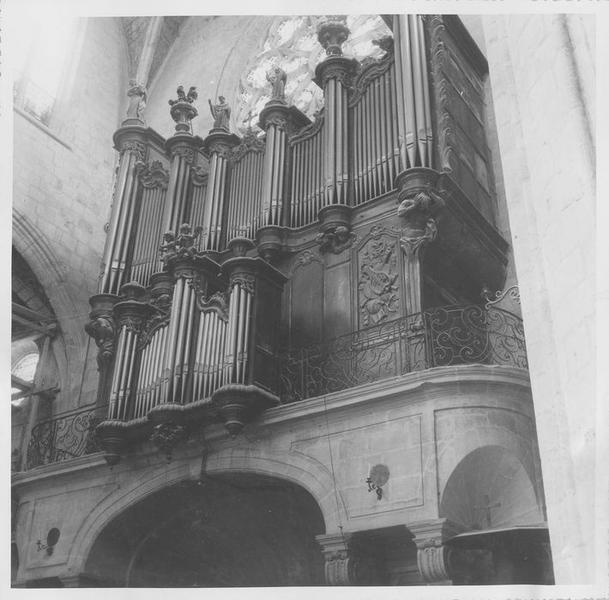 orgue de tribune : buffet d'orgue, vue générale