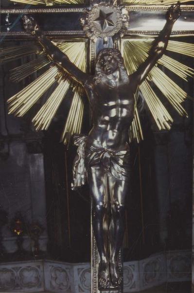 croix de procession, détail