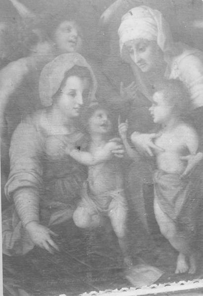 tableau : sainte Famille (la), vue générale