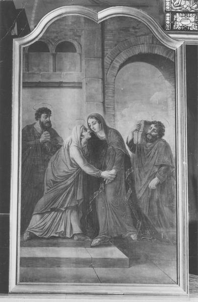 tableau : la Visitation, vue générale