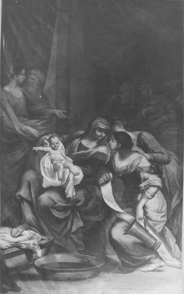 Tableau : la Naissance de la Vierge