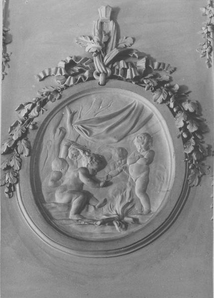 bas-relief : l'hiver, vue générale