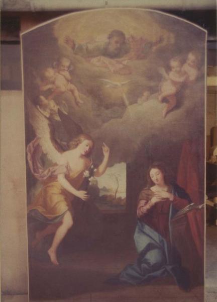 tableau : l'Annonciation, vue générale