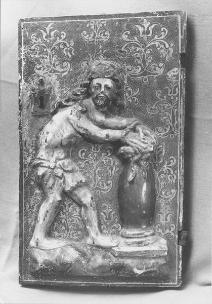 tabernacle (porte de tabernacle) : Christ à la colonne, vue générale - © Ministère de la Culture (France), Médiathèque du patrimoine et de la photographie (objets mobiliers), tous droits réservés