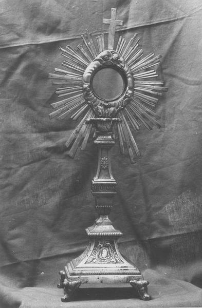 ostensoir, vue générale - © Ministère de la Culture (France), Médiathèque du patrimoine et de la photographie (objets mobiliers), tous droits réservés