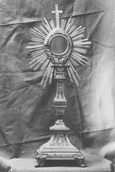 ostensoir, vue générale - © Ministère de la Culture (France), Médiathèque du patrimoine et de la photographie (objets mobiliers), tous droits réservés