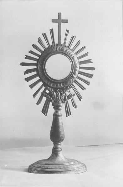 ostensoir, vue générale - © Ministère de la Culture (France), Médiathèque du patrimoine et de la photographie (objets mobiliers), tous droits réservés