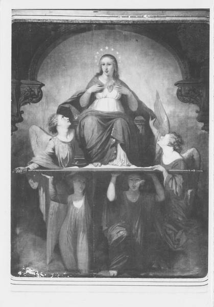 tableau : Sacré-Coeur de la Vierge (le), vue générale