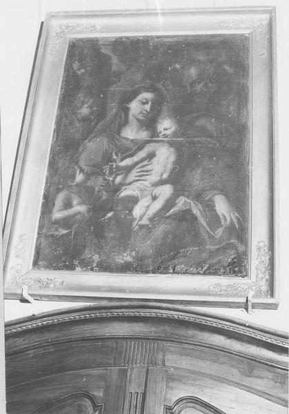 tableau : Sainte Famille et saint Jean-Baptiste (la), vue générale - © Ministère de la Culture (France), Médiathèque du patrimoine et de la photographie (objets mobiliers), tous droits réservés