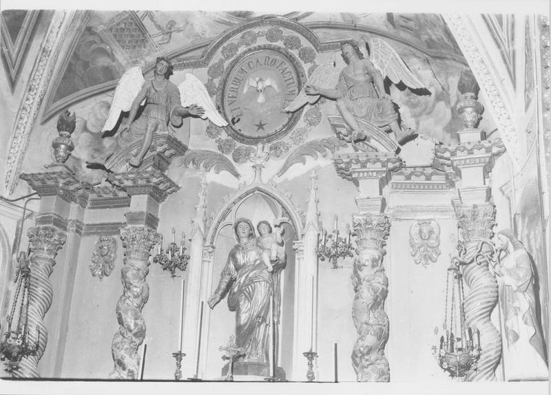 retable, statue du maître-autel, vue partielle - © Ministère de la Culture (France), Médiathèque du patrimoine et de la photographie (objets mobiliers), tous droits réservés