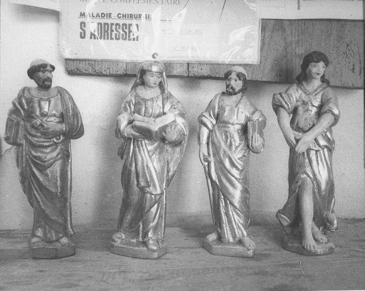 tabernacle du maître-autel, détail des statuettes