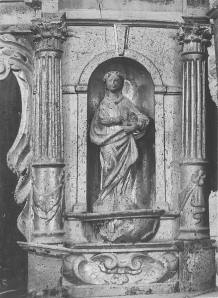 tabernacle du maître-autel, détail d'une statuette