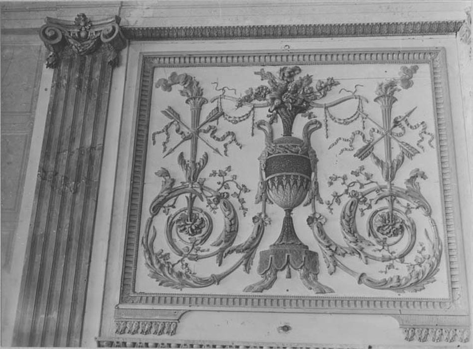 lambris de revêtement, détail - © Ministère de la Culture (France), Médiathèque du patrimoine et de la photographie, diffusion RMN-GP