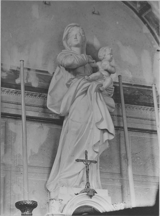 statue : Vierge à l'Enfant - © Ministère de la Culture (France), Médiathèque du patrimoine et de la photographie, diffusion RMN-GP