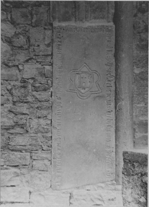 dalle funéraire de Béranger de La Tour - © Ministère de la Culture (France), Médiathèque du patrimoine et de la photographie, diffusion RMN-GP