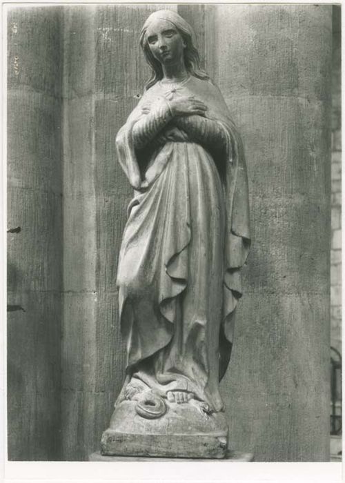 statue (petite nature) : l'Immaculée Conception - © Ministère de la Culture (France), Médiathèque du patrimoine et de la photographie, diffusion GrandPalaisRmn Photo