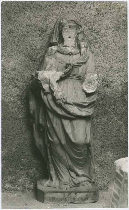 statue de la Vierge à l'Enfant dite Notre Dame de Grâce de Gignac - © Ministère de la Culture (France), Médiathèque du patrimoine et de la photographie, diffusion GrandPalaisRmn Photo