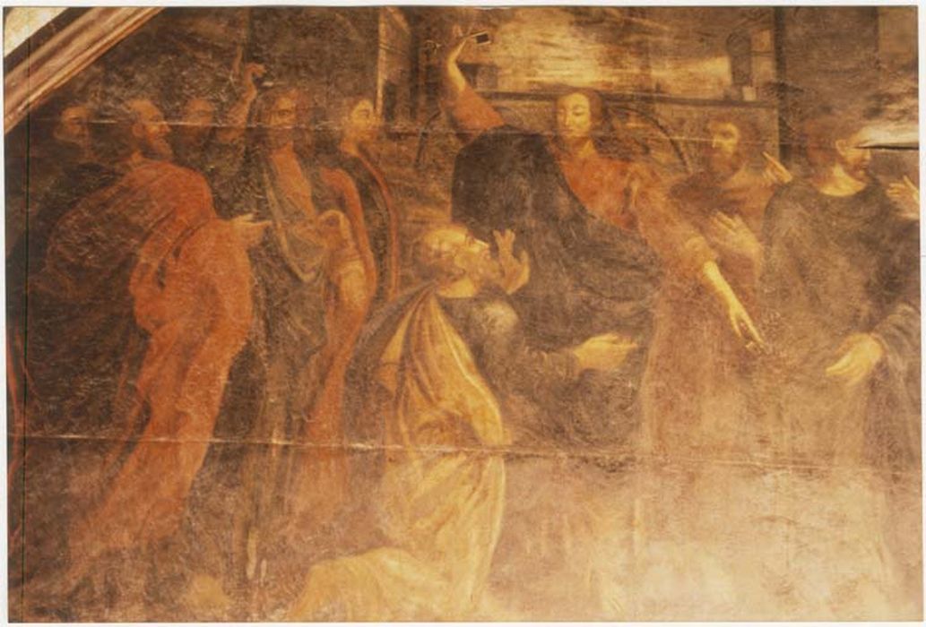 tableau : la Remise des clés à saint Pierre
