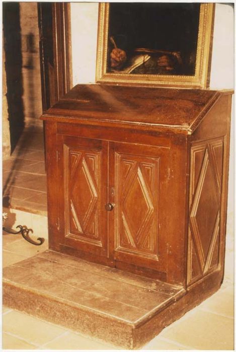 prie-Dieu à armoire et pupitre