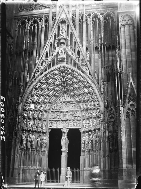 Portail ouest de la cathédrale de Strasbourg