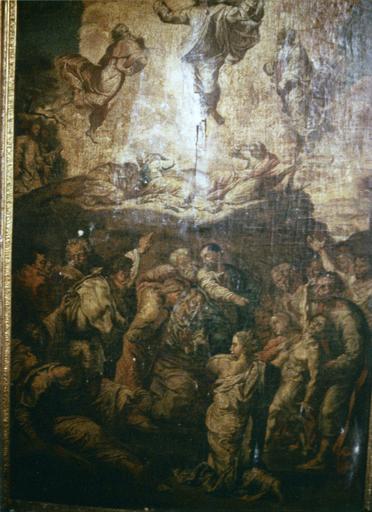 tableau : La Transfiguration, huile sur toile, copie d'après Raphaël - © Ministère de la Culture (France), Médiathèque du patrimoine et de la photographie (objets mobiliers), tous droits réservés