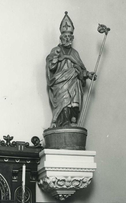 statue : Saint Nicolas, vue générale - © Ministère de la Culture (France), Médiathèque du patrimoine et de la photographie, diffusion RMN-GP