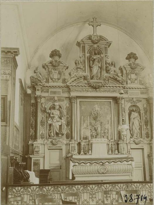 retable du maître-autel - © Ministère de la Culture (France), Médiathèque du patrimoine et de la photographie, diffusion RMN-GP