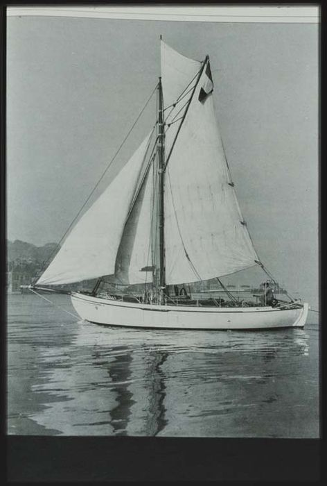 bateau de plaisance, bateau de croisière, cotre norvégien dit Winibelle II