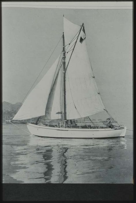 Bateau de plaisance, bateau de croisière, cotre norvégien dit Winibelle II