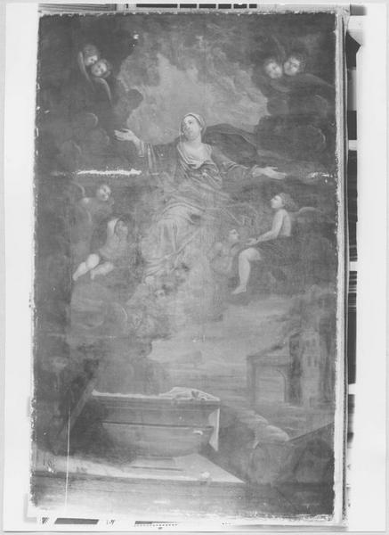 tableau du maître-autel : l'Assomption, vue générale - © Ministère de la Culture (France), Médiathèque du patrimoine et de la photographie (objets mobiliers), tous droits réservés