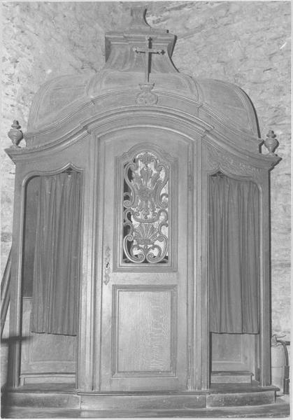 confessionnal, vue générale - © Ministère de la Culture (France), Médiathèque du patrimoine et de la photographie (objets mobiliers), tous droits réservés