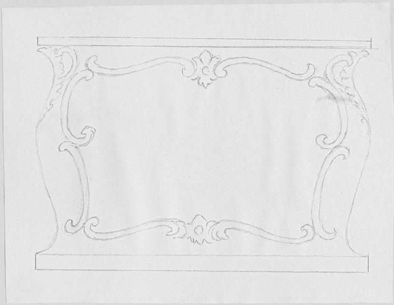 console, vue générale - © Ministère de la Culture (France), Médiathèque du patrimoine et de la photographie (objets mobiliers), tous droits réservés