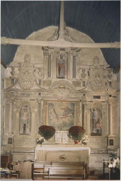 maître-autel, vue générale