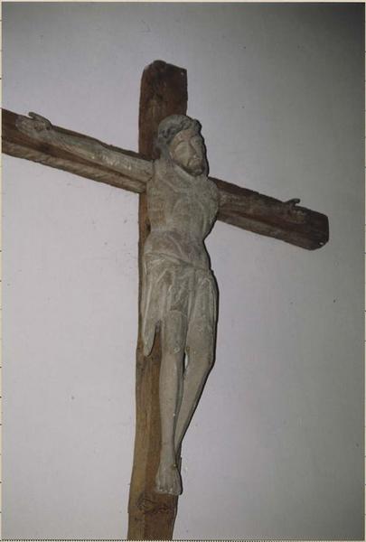 statue : Christ en croix (Le), vue générale - © Ministère de la Culture (France), Médiathèque du patrimoine et de la photographie (objets mobiliers), tous droits réservés