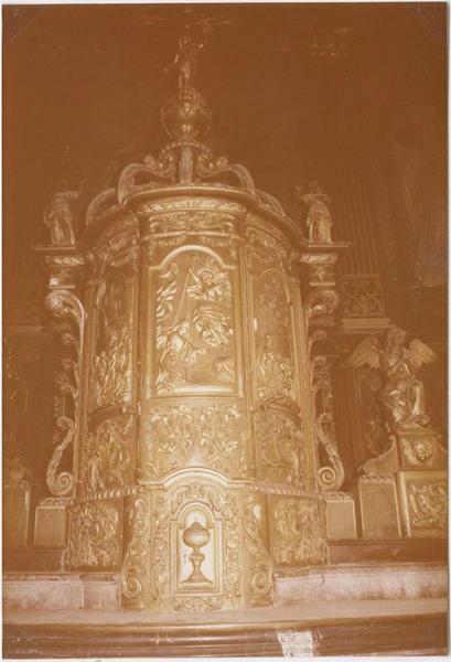 tabernacle du maître-autel, vue partielle