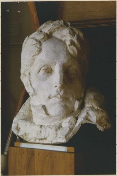 buste : Chateaubriand (maquette), vue générale - © Ministère de la Culture (France), Médiathèque du patrimoine et de la photographie (objets mobiliers), tous droits réservés