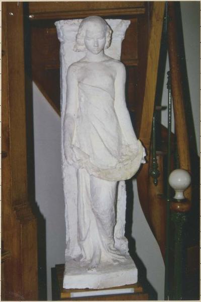 statue : Velleda (maquette), vue générale - © Ministère de la Culture (France), Médiathèque du patrimoine et de la photographie (objets mobiliers), tous droits réservés