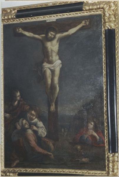 tableau : Crucifixion (la), vue générale - © Ministère de la Culture (France), Médiathèque du patrimoine et de la photographie (objets mobiliers), tous droits réservés