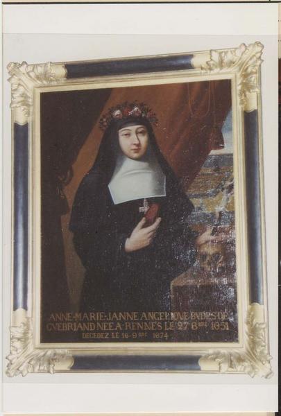 tableau : Portrait en pied de soeur Anne-Marie Budes de Guébriand, vue générale - © Ministère de la Culture (France), Médiathèque du patrimoine et de la photographie (objets mobiliers), tous droits réservés